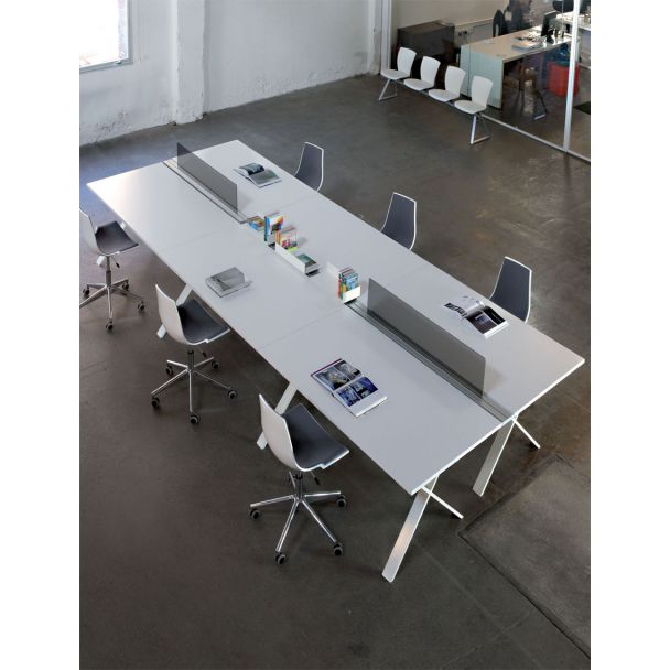 Big X bench werkplek
