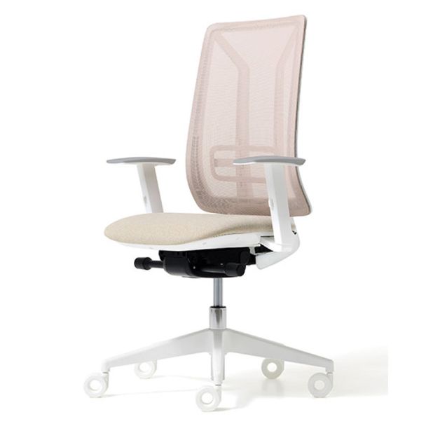 Chase ergonomische bureaustoel (wit)