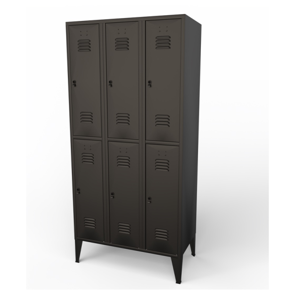 Moa lockerkast (dubbel-deurs)